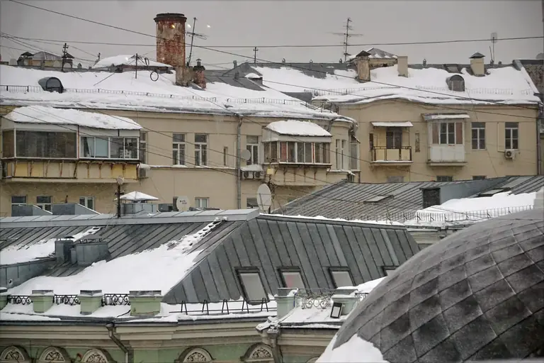 Москва военной поры на снимках Игоря Стомахина. 2026. «Москва зимняя» humus