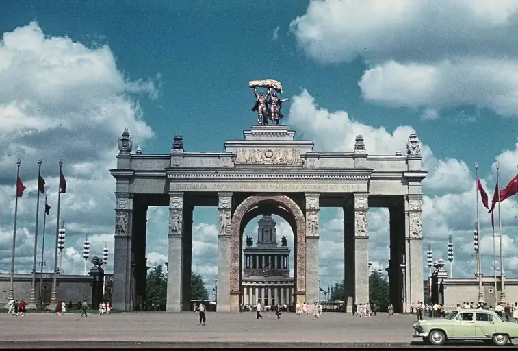1961. Вольфганг Лейстриц в Москве humus
