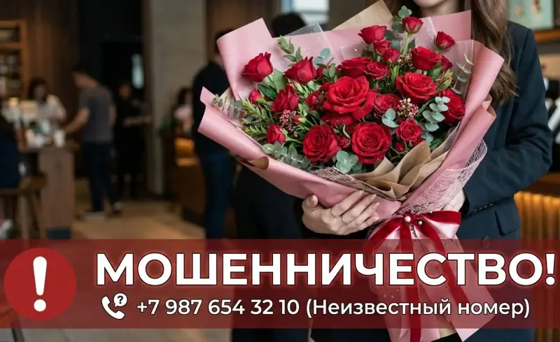 Тайный поклонник захочет подарить вам подарок или букет цветов на 8 марта. Не верьте psyteaman